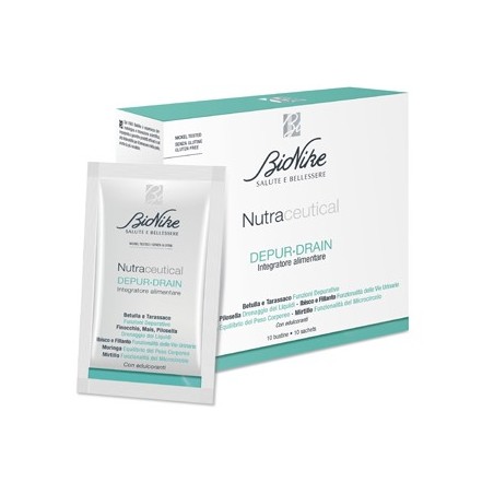BioNike Nutraceutical Depur-Drain integratore drenante e depurativo 10 bustine BioNike Nutraceutical Depur-Drain integratore drenante e depurativo 10 bustine
