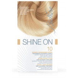 BioNike Shine On tinta permanente capelli 10-Biondo flacone 75 ml + tubo 50 ml