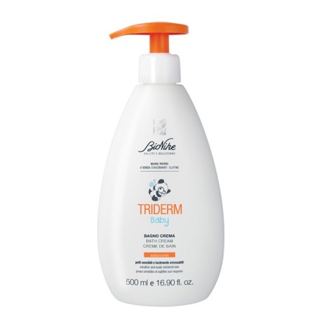 BioNike Triderm Baby Bagno crema addolcente quotidiano per bambini 500 ml BioNike Triderm Baby Bagno crema addolcente quotidiano per bambini 500 ml