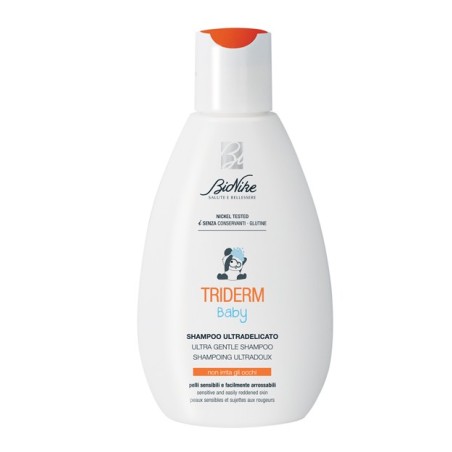 BioNike Triderm Baby shampoo ultradelicato per bambini con pelle sensibile 200 ml BioNike Triderm Baby shampoo ultradelicato per bambini con pelle sensibile 200 ml