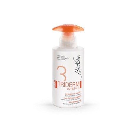BioNike Triderm Detergente intimo lenitivo pH 7 pelli sensibili 250 ml BioNike Triderm Detergente intimo lenitivo pH 7 pelli sensibili 250 ml