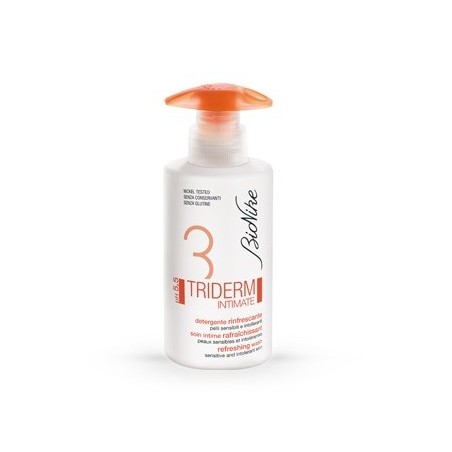 BioNike Triderm Detergente intimo rinfrescante pelli sensibili pH 5.5 250 ml BioNike Triderm Detergente intimo rinfrescante pelli sensibili pH 5.5 250 ml