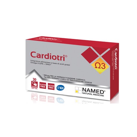 CardioTri integratore di Omega-3 per trigliceridi 30 capsule softgel