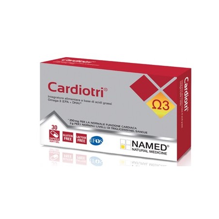 CardioTri integratore di Omega-3 per trigliceridi 30 capsule softgel CardioTri integratore di Omega-3 per trigliceridi 30 capsule softgel
