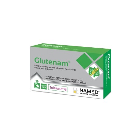 Named Glutenam integratore digestivo intestinale 20 capsule