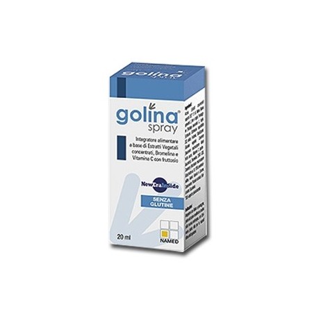 Golina spray lenitivo per infiammazioni della gola e della bocca 20 ml Golina spray lenitivo per infiammazioni della gola e della bocca 20 ml