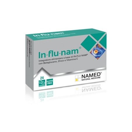 Named Influnam integratore per le difese immunitarie 24 compresse Named Influnam integratore per le difese immunitarie 24 compresse