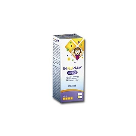 Named Influnam Junior integratore per il sistema immunitario dei bambini 150 ml Named Influnam Junior integratore per il sistema immunitario dei bambini 150 ml