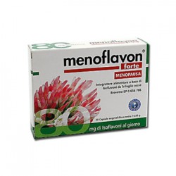 Named Menoflavon Forte integratore di trifoglio rosso per menopausa 30 capsule