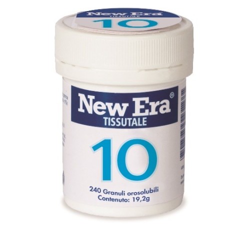 Named New Era Tissutale 10 integratore di sali minerali 240 granuli Named New Era Tissutale 10 integratore di sali minerali 240 granuli