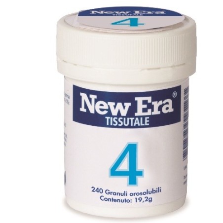 Named New Era Tissutale 4 integratore di sali minerali 240 granuli Named New Era Tissutale 4 integratore di sali minerali 240 granuli