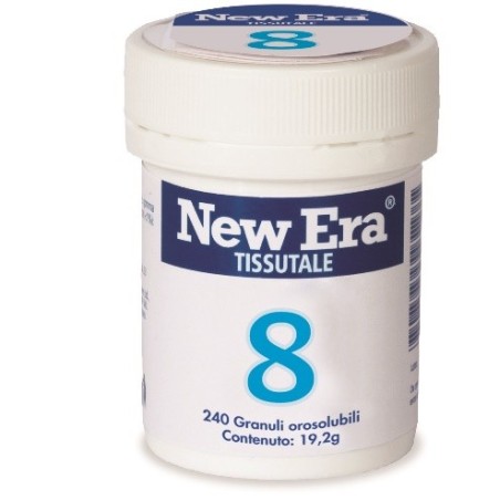 Named New Era Tissutale 8 integratore di sali minerali 240 granuli Named New Era Tissutale 8 integratore di sali minerali 240 granuli