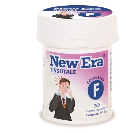 Named New Era F Tissutale Complesso F integratore sali minerali 240 granuli Named New Era F Tissutale Complesso F integratore sali minerali 240 granuli