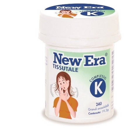 Named New Era Tissutale Complesso K integratore di sali minerali 240 granuli Named New Era Tissutale Complesso K integratore di sali minerali 240 granuli