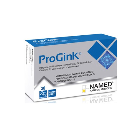 Named ProGink integratore per memoria e concentrazione 30 compresse