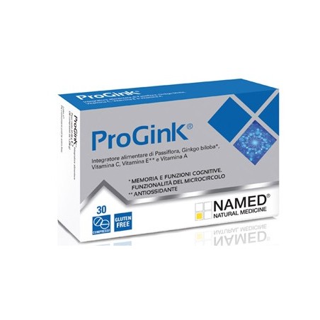 Named ProGink integratore per memoria e concentrazione 30 compresse Named ProGink integratore per memoria e concentrazione 30 compresse
