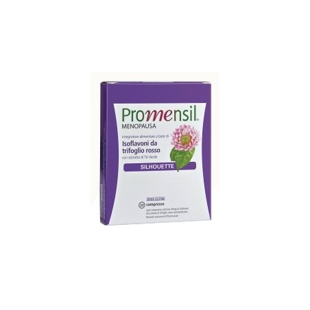 Promensil Silhouette integratore per il controllo del peso in menopausa 30 compresse Promensil Silhouette integratore per il controllo del peso in menopausa 30 compresse