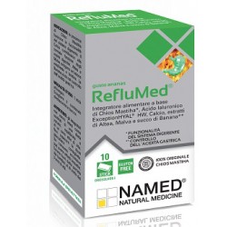 Named Reflumed integratore digestivo gusto ananas 10 stick