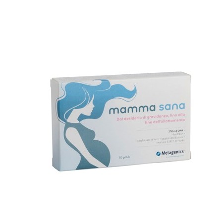 Mamma Sana integratore per gravidanza e allattamento 30 capsule Mamma Sana integratore per gravidanza e allattamento 30 capsule