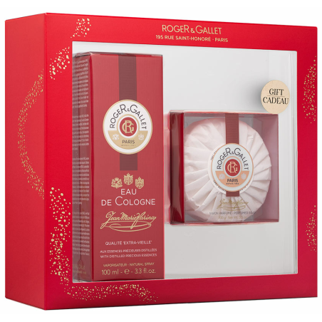 Roger&Gallet Cofanetto Jean Marie Farina - Acqua profumata 100 ml + saponetta profumata Roger&Gallet Cofanetto Jean Marie Farina - Acqua profumata 100 ml + saponetta profumata