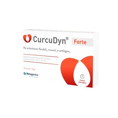CurcuDyn Forte integratore per la flessibilità delle articolazioni 30 capsule