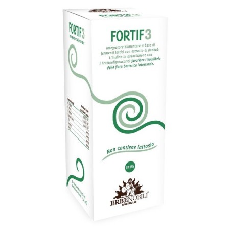 Fortif3 integratore di fermenti lattici per flora batterica intestinale 30 capsule Fortif3 integratore di fermenti lattici per flora batterica intestinale 30 capsule