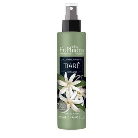 Euphidra Acqua profumata per il corpo al Tiarè Tonificante 125 ml Euphidra Acqua profumata per il corpo al Tiarè Tonificante 125 ml