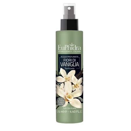 Euphidra Acqua profumata per il corpo ai Fiori di Vaniglia spray 125 ml Euphidra Acqua profumata per il corpo ai Fiori di Vaniglia spray 125 ml