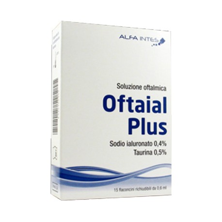 Oftaial Plus Soluzione oftalmica 15 flaconcini monodose