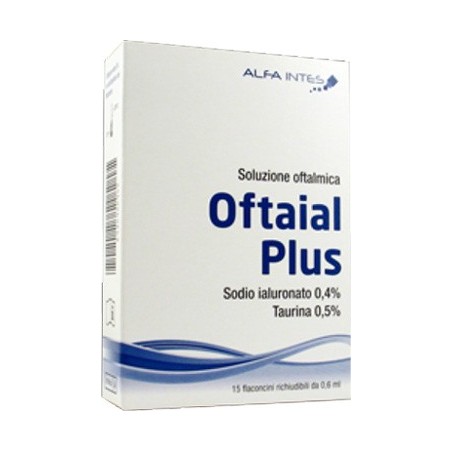 Oftaial Plus Soluzione oftalmica 15 flaconcini monodose Oftaial Plus Soluzione oftalmica 15 flaconcini monodose