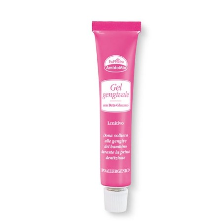 Euphidra AmidoMio Gel gengivale lenitivo per dentizione dei bambini 15 ml Euphidra AmidoMio Gel gengivale lenitivo per dentizione dei bambini 15 ml