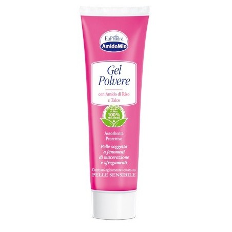 Euphidra AmidoMio Gel Polvere protettivo pelle irritata dei bambini 50 ml Euphidra AmidoMio Gel Polvere protettivo pelle irritata dei bambini 50 ml