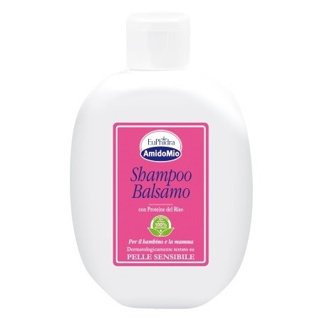 Euphidra AmidoMio Shampoo e balsamo 2 in 1 per mamma e bimbo 200 ml Euphidra AmidoMio Shampoo e balsamo 2 in 1 per mamma e bimbo 200 ml