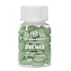 Euphidra Anticellulite Drena3 integratore vegetale drenante 60 compresse