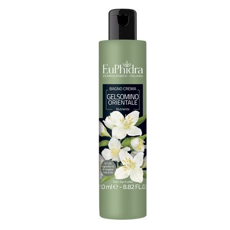 Euphidra Bagnocrema detergente corpo nutriente al Gelsomino Orientale 250 ml Euphidra Bagnocrema detergente corpo nutriente al Gelsomino Orientale 250 ml