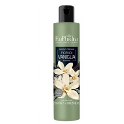 Euphidra Bagnocrema detergente corpo nutriente ai Fiori di Vaniglia 250 ml