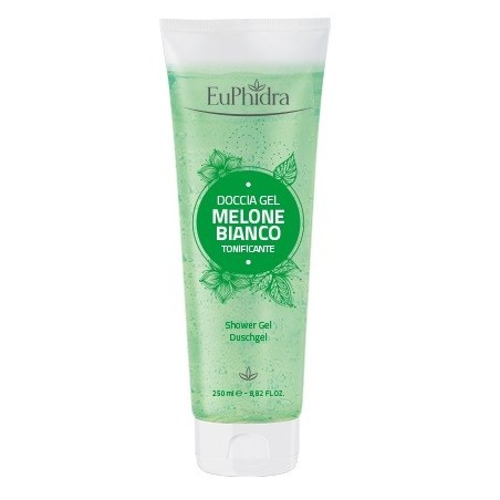 Euphidra Doccia gel melone bianco detergente corpo tonificante 250 ml Euphidra Doccia gel melone bianco detergente corpo tonificante 250 ml