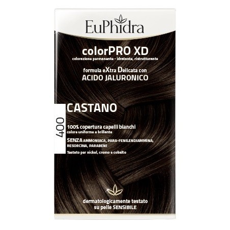 Euphidra ColorPRO XD Tinta permanente per capelli 400-Castano Euphidra ColorPRO XD Tinta permanente per capelli 400-Castano