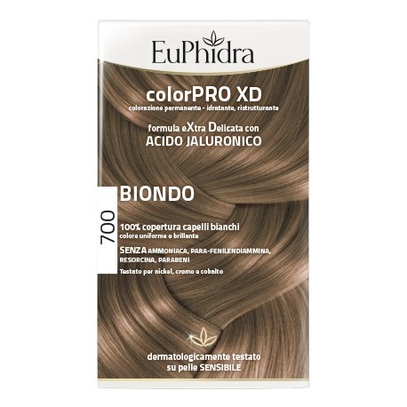 Euphidra ColorPRO XD Tinta permanente per capelli 700-Biondo