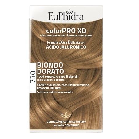 Euphidra ColorPRO XD Tinta permanente per capelli 730-Biondo Dorato Euphidra ColorPRO XD Tinta permanente per capelli 730-Biondo Dorato