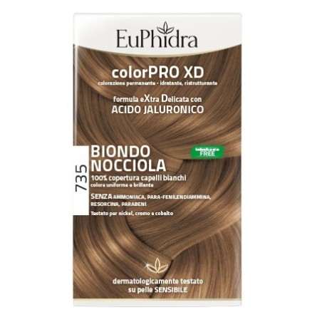 Euphidra ColorPRO XD Tinta permanente per capelli 735-Biondo Nocciola Euphidra ColorPRO XD Tinta permanente per capelli 735-Biondo Nocciola