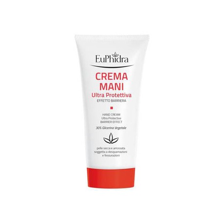 Euphidra Crema mani ultraprotettiva per screpolature e arrossamenti 75 ml