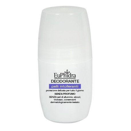EuPhidra Deodorante Roll-on pelli intolleranti senza profumo 50 ml