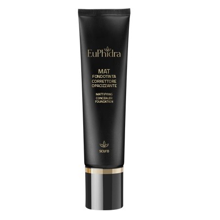 Euphidra Mat Scuro Fondotinta correttore opacizzante 30 ml Euphidra Mat Scuro Fondotinta correttore opacizzante 30 ml