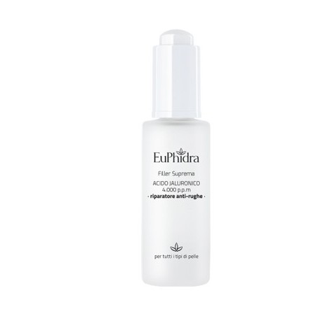 Euphidra Filler Suprema Acido Jaluronico 4000 p.p.m. concentrato viso attivo puro 30 ml Euphidra Filler Suprema Acido Jaluronico 4000 p.p.m. concentrato viso attivo puro 30 ml
