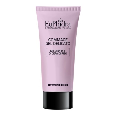 Euphidra Gommage viso delicato con microperle di cera di riso 75 ml