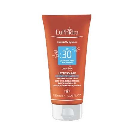 Euphidra Kaleido Latte solare dermopediatrico SPF50+ per bambini 50 ml Euphidra Kaleido Latte solare dermopediatrico SPF50+ per bambini 50 ml