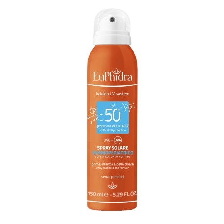 Euphidra Kaleido Spray solare dermopediatrico SPF50+ per bambini 150 ml