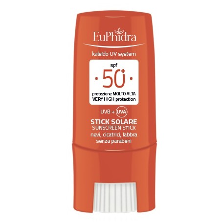 Euphidra Kaleido Stick solare protettivo SPF50+ zone sensibili 8 ml