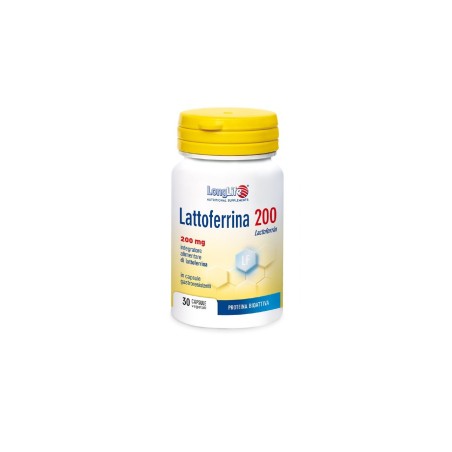 Longlife Lattoferrina 200 mg 30 capsule Longlife Lattoferrina 200 mg 30 capsule